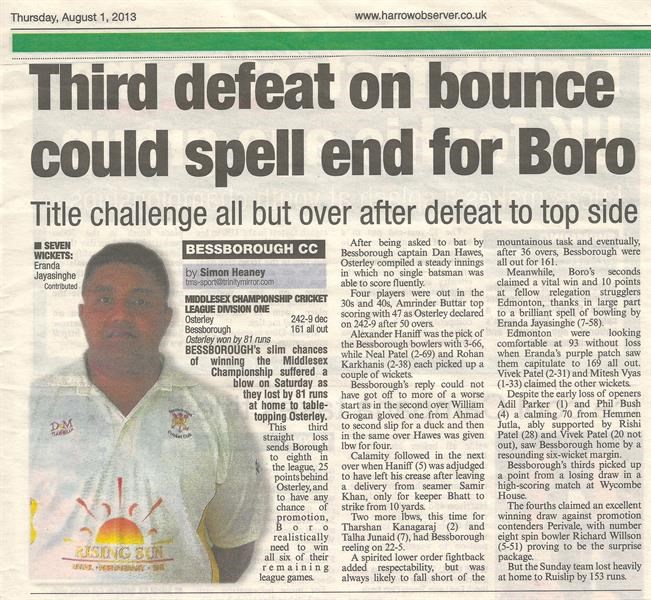 Third defeat on bounce could spell end for Boro